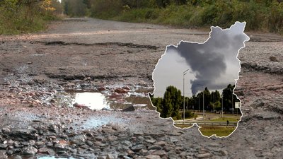 Ремонт доріг на Чернігівщині: 1 000 кілометрів доріг пошкоджено внаслідок бойових дій