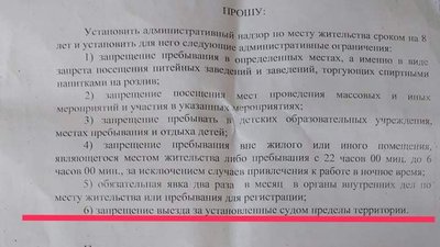 Російські тюремники хочуть наглядати за херсонцем Шумковим ще 8 років після його звільнення Російські тюремники хочуть наглядати за херсонцем Шумковим ще 8 років після його звільнення