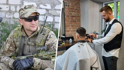 Колишній спецпризначенець з Кропивницького відкрив перукарню