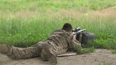 На Лисецькому полігоні поблизу Франківська навчали поведінки зі зброєю На Лисецькому полігоні поблизу Франківська навчали поведінки зі зброєю