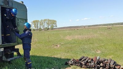 Артилерія та мінометні міни: волинські сапери розповіли про розмінування Чернігівщини Артилерія та мінометні міни: волинські сапери розповіли про розмінування Чернігівщини