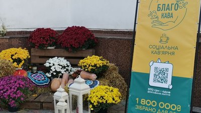 Близько двох мільйонів гривень на допомогу військовим зібрали у благодійній кав’ярні у Полтаві Близько двох мільйонів гривень на допомогу військовим зібрали у благодійній кав’ярні у Полтаві