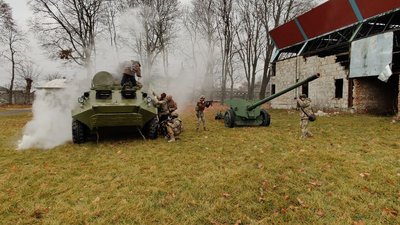 На Тернопільщині проводять військово-медичний вишкіл На Тернопільщині проводять військово-медичний вишкіл