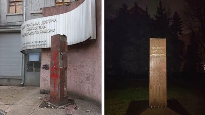 У Харкові демонтували два пам'ятники радянським діячам
