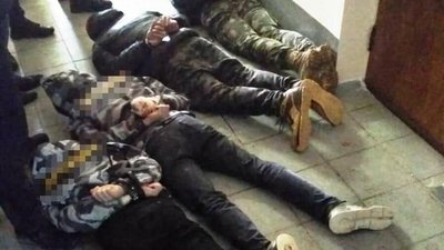 Затримані за спробу зірвати сесію міськради Затримані за спробу зірвати сесію міськради