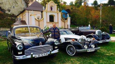 Частина колекції ретроавтомобілів Тараса Демкури Частина колекції ретроавтомобілів Тараса Демкури