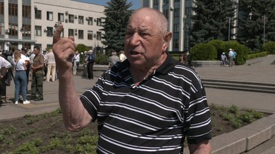 "Перерахуйте пенсії!": біля Рівненської ОДА протестували пенсіонери-силовики "Перерахуйте пенсії!": біля Рівненської ОДА протестували пенсіонери-силовики