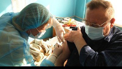 370 медпрацівників щепили від COVID-19 на Житомирщині з початку вакцинації 370 медпрацівників щепили від COVID-19 на Житомирщині з початку вакцинації