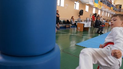 Близько ста юних каратистів змагались у Сумах Близько ста юних каратистів змагались у Сумах