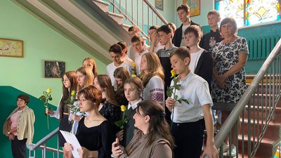 У вінницькому ліцеї відкрили стіну пам'яті загиблих у російсько-українській війні У вінницькому ліцеї відкрили стіну пам'яті загиблих у російсько-українській війні