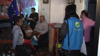 Родина з Херсонщини нині мешкає в трикімнатному будинку в Заслучненській сільській тергромаді. 10 листопада 2022 рік Родина з Херсонщини нині мешкає в трикімнатному будинку в Заслучненській сільській тергромаді. 10 листопада 2022 рік