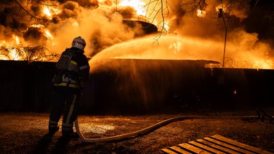 Пожежа, нафтобаза, Харків Немишлянський