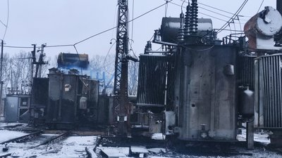 Понад 727 тис. грн збитків завдала армія РФ через обстріл трансформаторів у Лебедині на Сумщині
