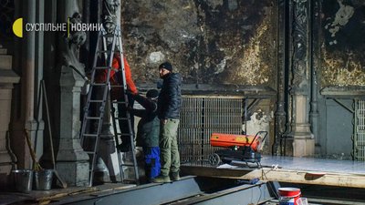 Протиаварійні роботи на костелі Святого Миколая завершаться в січні. Як він виглядає зараз Протиаварійні роботи на костелі Святого Миколая завершаться в січні. Як він виглядає зараз