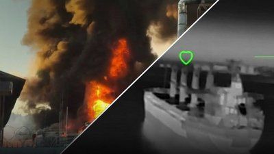 Сили оборони уразили корабель РФ та об’єкти військової логістики
