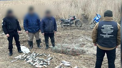 Наловили риби на 400 тисяч гривень: на Одещині затримали браконьєрів