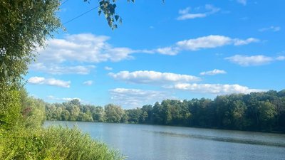 Місце загибелі 25-річного чоловіка в Люботині