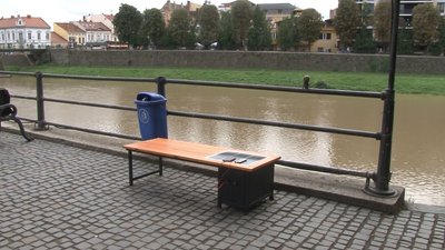 Лавку із сонячними батареями встановили в Ужгороді