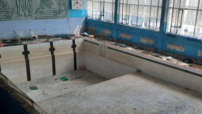 У Кропивницькому ремонтують басейн у спортивній школі олімпійського резерву