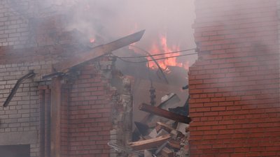 Ферма на Чернігівщині: російський БпЛА атакував агропідприємство в Новгороді-Сіверському