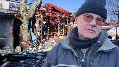 Херсон, обстріл, ринок