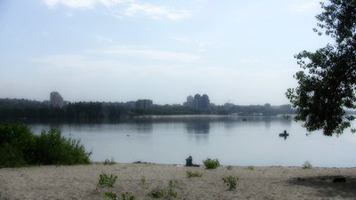 Запоріжці скаржаться на брудний стихійний пляж на о. Хортиця