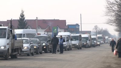 Дорогу перекривали у селі Бедевля на Тячівщині