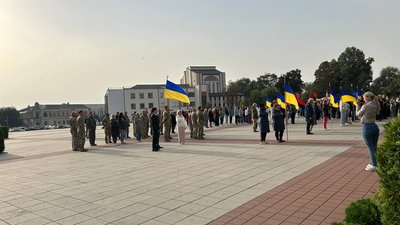 Хвилина мовчання в Умані Хвилина мовчання в Умані