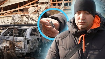 "Мене ударною хвилею на півтора метра відкинуло": житель Знамʼянки про дронову атаку РФ