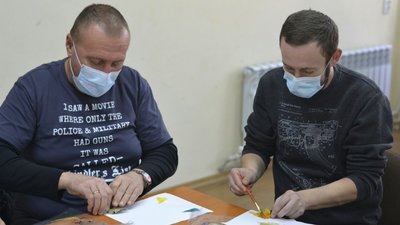 У Кропивницькому для ветеранів АТО провели майстер-клас з живопису У Кропивницькому для ветеранів АТО провели майстер-клас з живопису