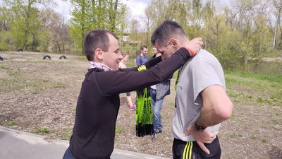 У Сумах організували перший в сезоні офлайн-забіг У Сумах організували перший в сезоні офлайн-забіг