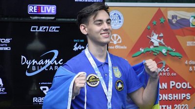 Дніпрянин Микола Мороз став призером Чемпіонату Європи з більярдного спорту