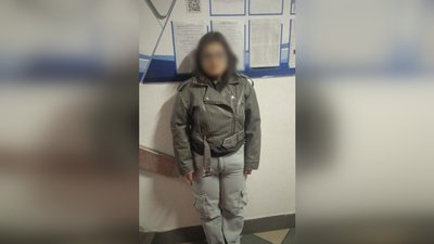 Затримана підозрювана