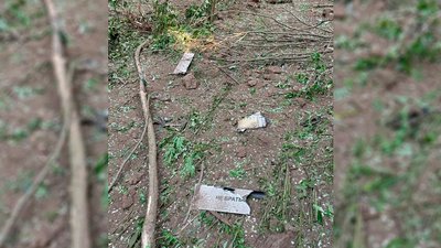 На Чернігівщині прикордонники збили ворожий "Шахед" На Чернігівщині прикордонники збили ворожий "Шахед"