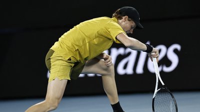 Яннік Сіннер на Australian Open-2026