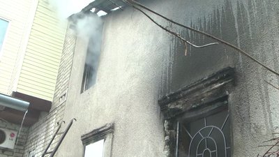 У Шевченківському районі Запоріжжя горів гараж У Шевченківському районі Запоріжжя горів гараж