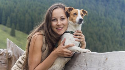 Черкаська блогерка подорожує з собакою Черкаська блогерка подорожує з собакою