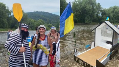 На Закарпатті провели змагання на воді "Боржавська регата" На Закарпатті провели змагання на воді "Боржавська регата"