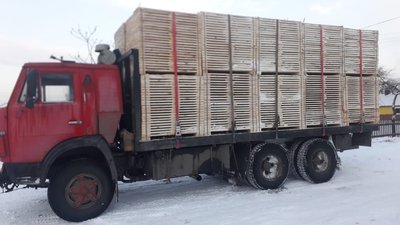Дві вантажівки з незаконною деревиною затримали на Волині