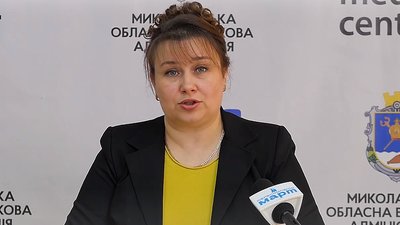 Ірина Пономарьова під час брифінгу. Ірина Пономарьова під час брифінгу.
