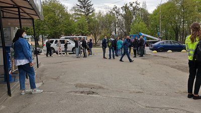 У Полтаві проти карантину протестують підприємці