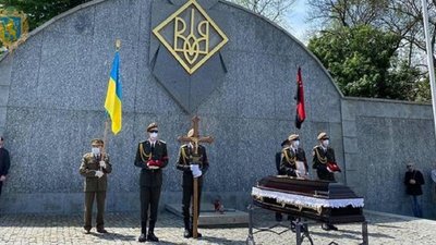 На Львівщині попрощалися із ветераном УПА Олесем Гуменюком