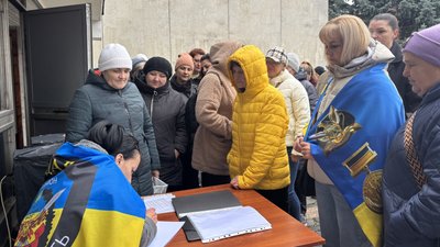 Акція родин зниклих безвісти у Сахновщині