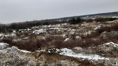 На Волині незаконно видобули піску на 50 мільйонів гривень На Волині незаконно видобули піску на 50 мільйонів гривень