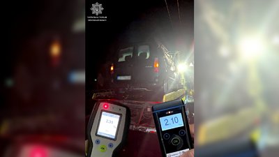 Алкоголь за кермом: у Чернігові під час комендантської години зупинили п'яного водія