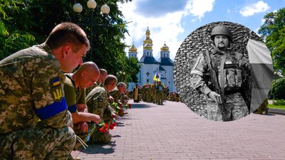 Повернувся з Польщі, аби захищати Чернігів: як рідні та друзі прощалися із загиблим захисником України
