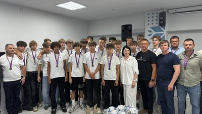 У Сумах нагородили «бронзових» призерів ДЮФЛ України