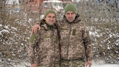 Ростислав і Володимир — двоє братів разом служать в ТРО Волині