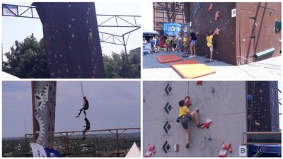 На Донеччині пройшов чемпіонат України зі скелелазіння