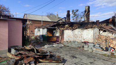 Будинок на Мстислава у якому трапилася пожежа Будинок на Мстислава у якому трапилася пожежа